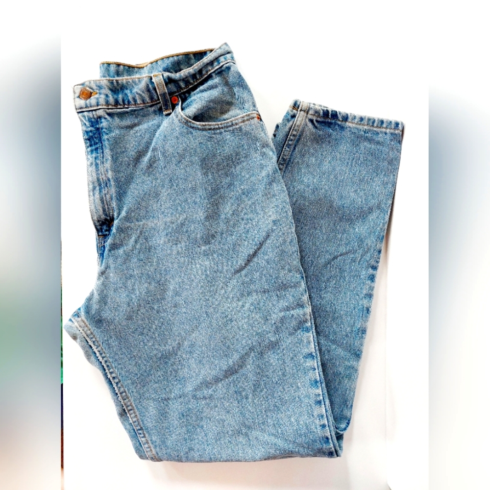 Y2k High Waisted Light Denim Levi 511 Vintage Relaxed Tapered/Slim sz 18‎ Long